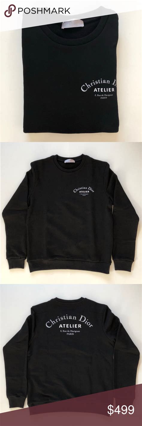 christian Dior crew neck pullover